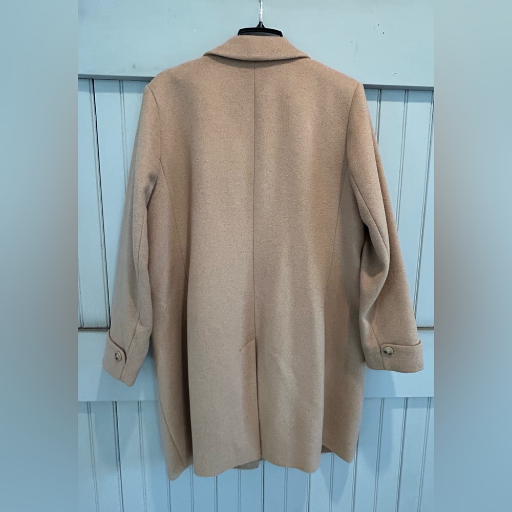 Lauren Ralph Lauren Women's Single-Breasted Walker Coat Size 16W EUC - Picture 3 of 10